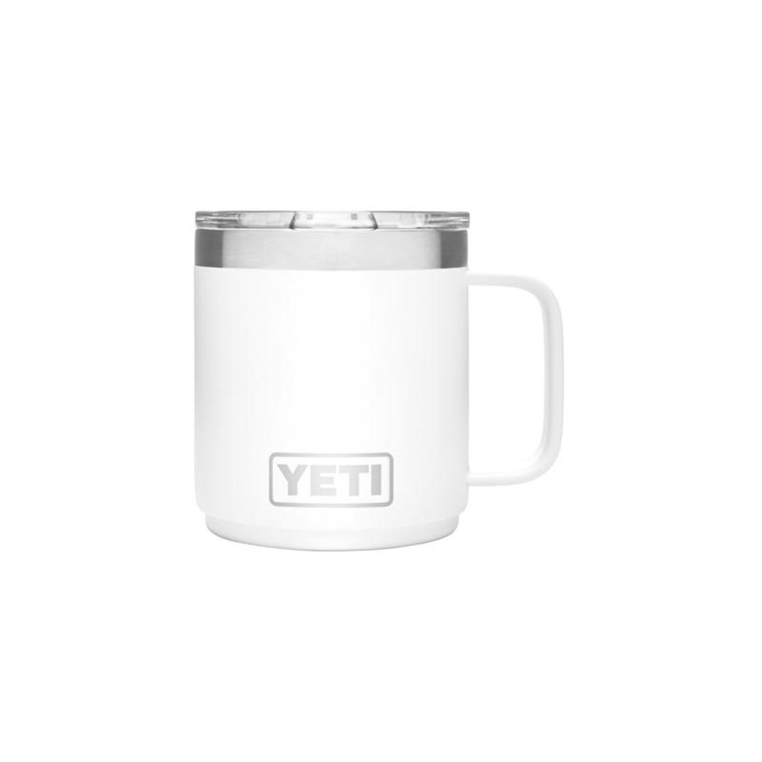 YETI Rambler 10 oz White BPA Free Mug with MagSlider Lid Mfr# 21071502263 - Ace  Hardware