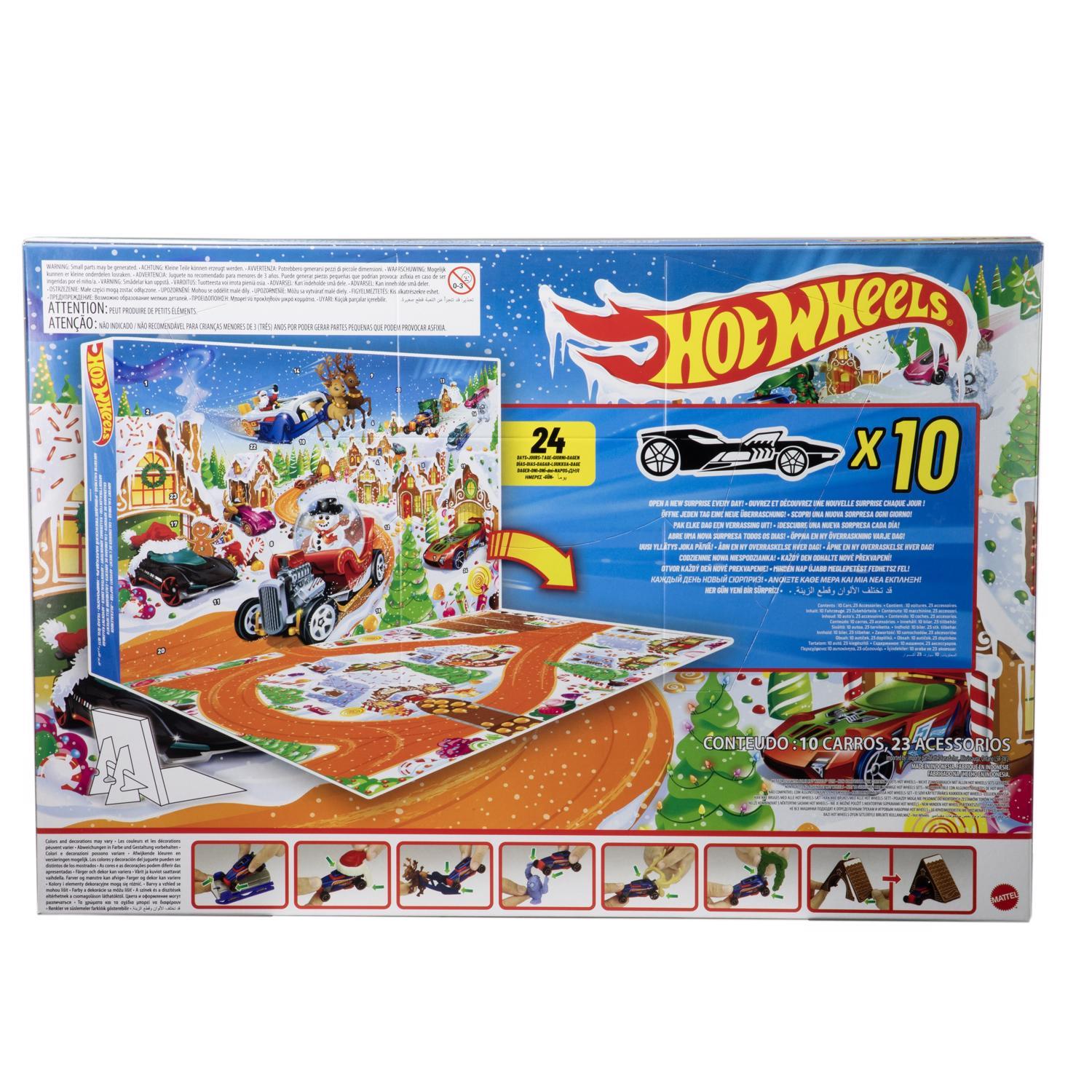 Hot Wheels Advent Calendar Multicolored 24 pc Mfr# JLG41 - Ace