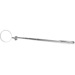 Performance Tool 4.6 in. X 3.4 in. L Steel Telescoping Inspection Mirror 1 pk