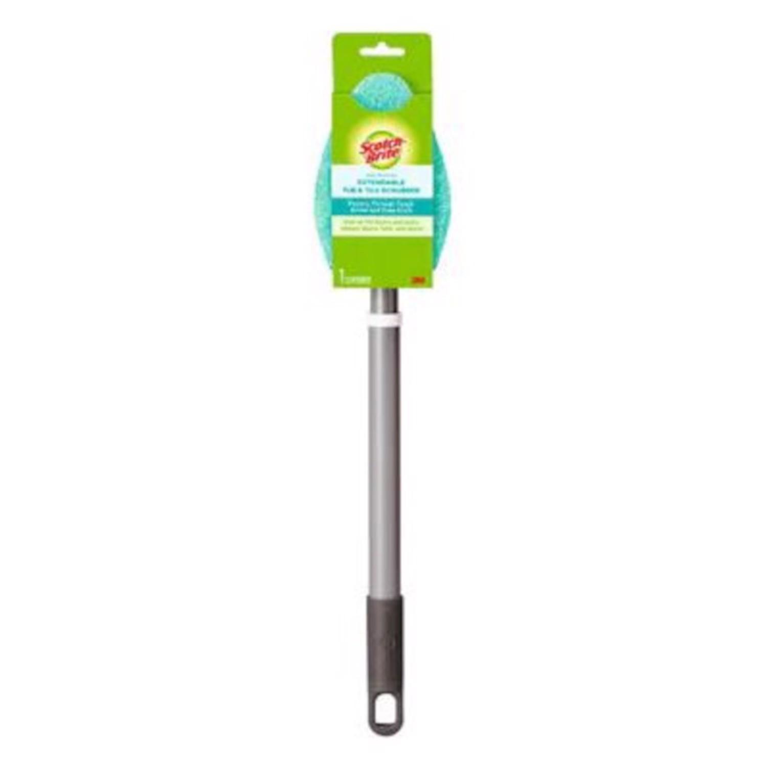 Pool Tile Scrubber Brush With 3 Pads | Soft, Medium, Coarse For Spa & Swimming Pool