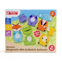 Jasey's Toy Chest Animals Magnetic Toy 6 pc