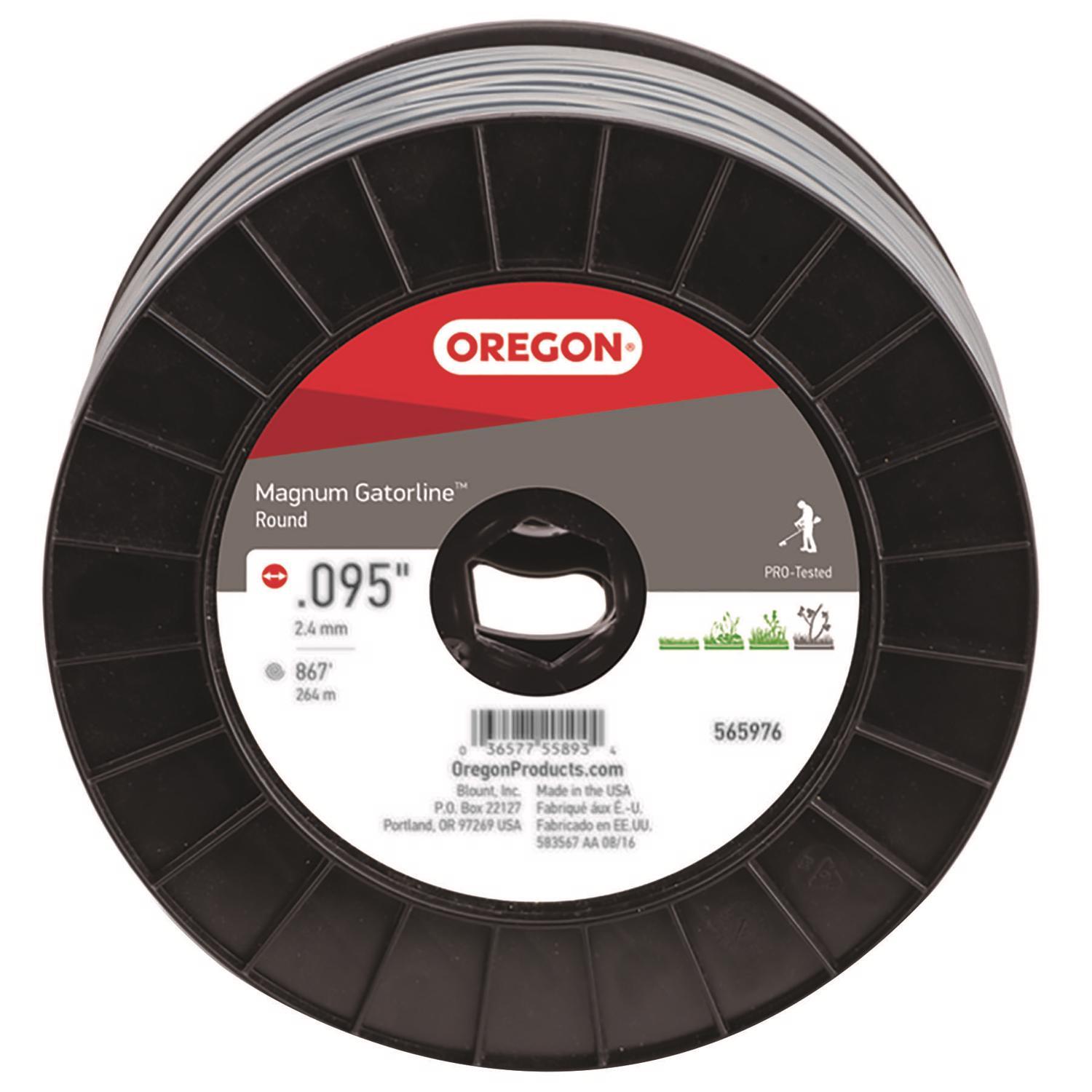 Oregon Magnum Gatorline Professional Grade 0.095 in. D X 867 ft. L
