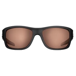 Flying Fisherman Down Sea Sunglasses Unisex Matte Black Frame Vermillion Lens Polarized