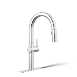 Kohler Kotor One Handle Polished Chrome Pull-Down Kitchen Faucet