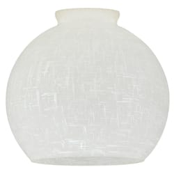 Westinghouse Globe White Glass Lamp Shade 1 pk