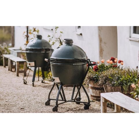 Big Green Egg XLarge Integgrated Nest and Handler Steel 35 in. H X