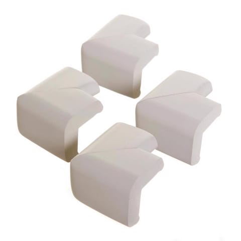 Dreambaby Gray Adhesive Foam Corner Cushions 4 pk Mfr# L1302 - Ace