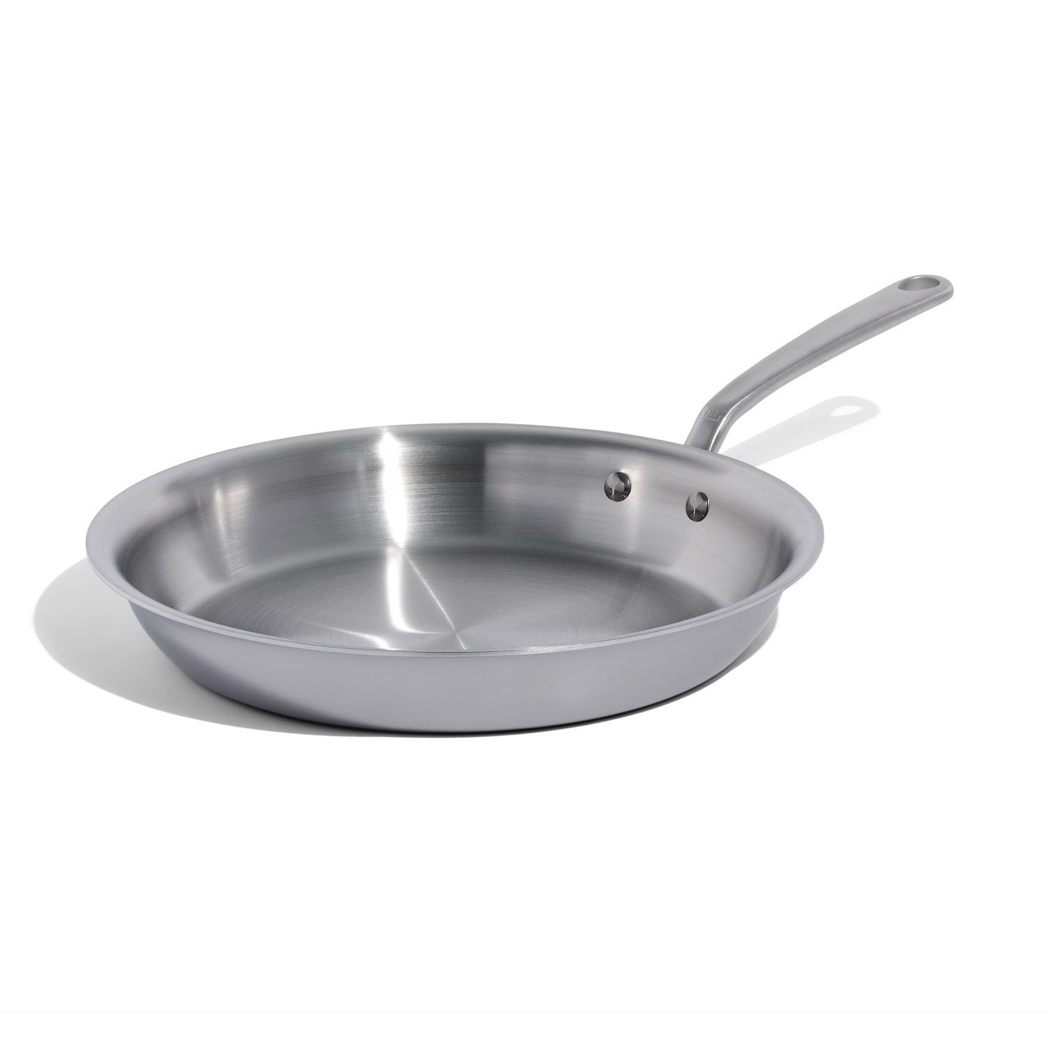 Made In Cookware Stainless Steel Fry Pan 12 in. Silver Mfr# COOK