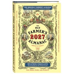 The Old Farmer's Almanac Yankee Publishing 2027 Almanac Reference Book