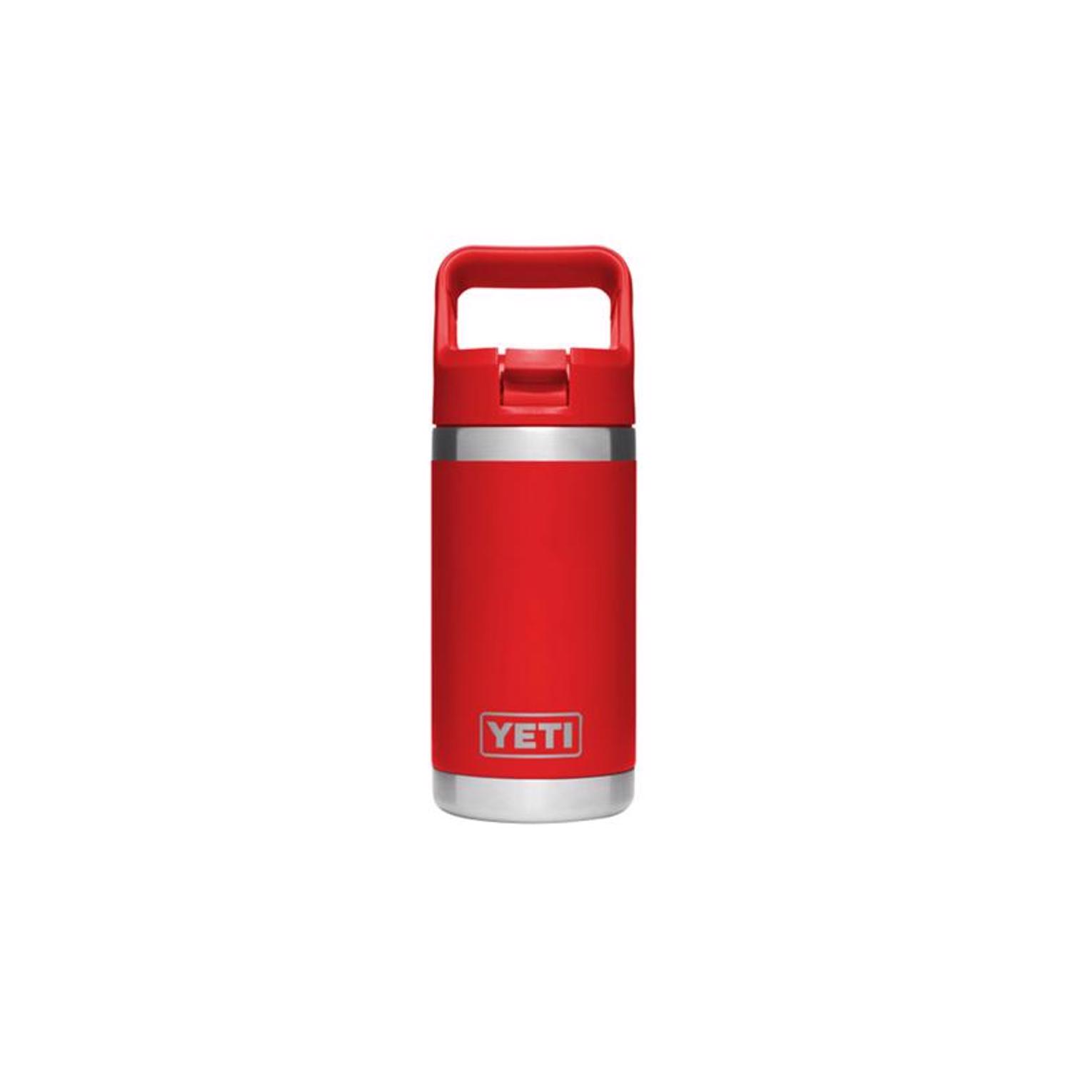 YETI Rambler Jr. 12 oz Canyon Red BPA Free Kids Water Bottle Mfr