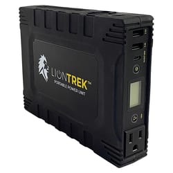 Lion Energy Trek 150 W Solar and Battery Portable Generator Includes Cord