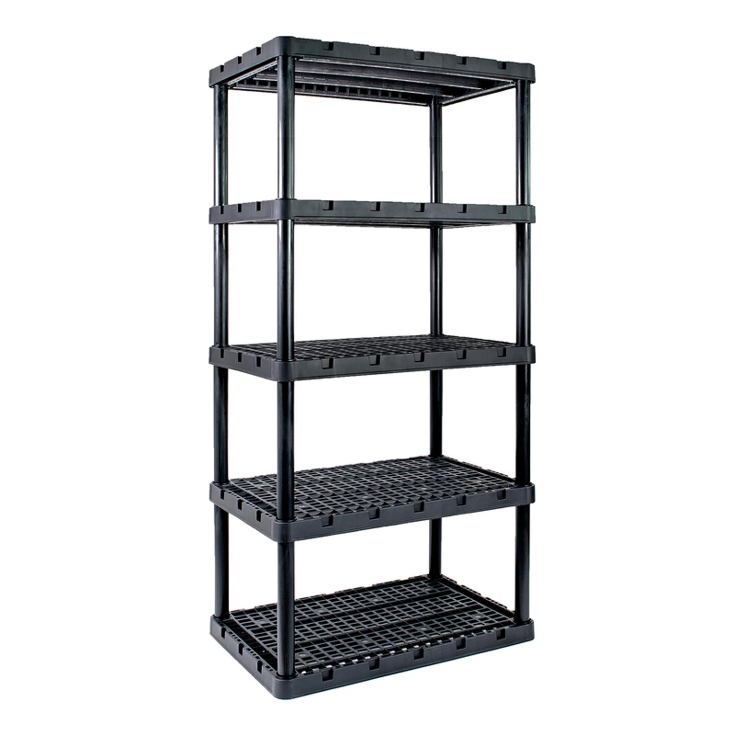 Gracious Living Knect-A-Shelf 72 in. H X 36 in. W X 24 in. D