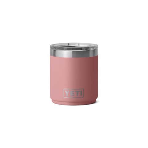 YETI Rambler 10 oz Sandstone Pink BPA Free Lowball 2.0
