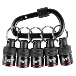 Milwaukee hex bit holder With Carabiner Bit Holder 5 pk
