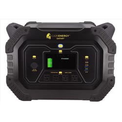 Lion Energy Safari 3000 W Solar and Battery Portable Generator Includes Cord & Switch