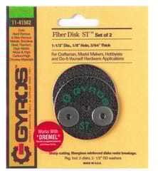 Gyros Tools Fiber Disk ST 1-1/2 in. D X 1/8 in. X 1/32 in. thick Fiberglass Super Tensile Strength C