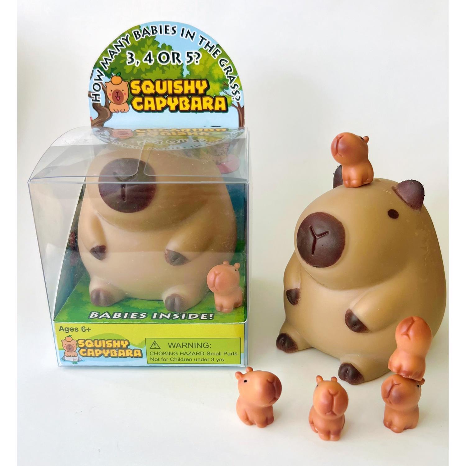 KAPIBARA Zorbitz Squishy Capybara Toy Mfr# 8404 - Ace Hardware