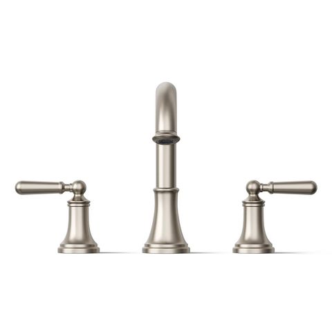 Kohler Facile Vibrant Brushed Nickel Traditional Widespread