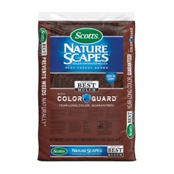 Scotts Nature Scapes Deep Forest Brown Weed Preventer Color Enhanced Mulch 1.5 cu ft