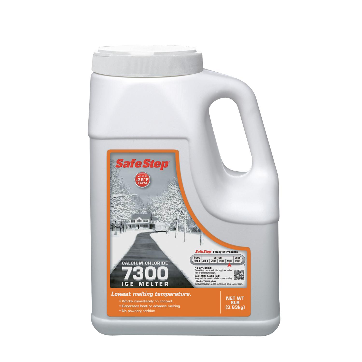 Safe Step 7300 Calcium Chloride Pellet Ice Melt 8 lb Mfr# 638961