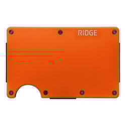Ridge Small Anodized Aluminum Wallet