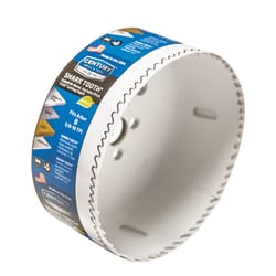 Century Drill & Tool Shark Tooth 4-1/8 in. Bi-Metal Variable Pitch 1-1/2 in. L Hole Saw