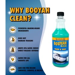 Booyah Clean Boat Wash and Wax Liquid 1 qt