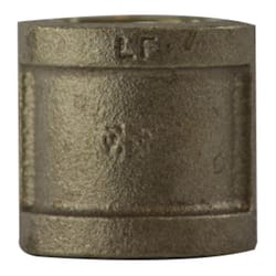 Anderson Metals 1-1/4 in. FPT in. X 1-1/4 in. D FPT Red Brass Coupling