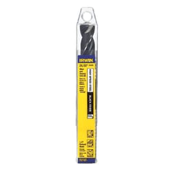 IRWIN 21/32 in. X 6 in. L High Speed Steel Drill Bit Straight Shank 1 pc
