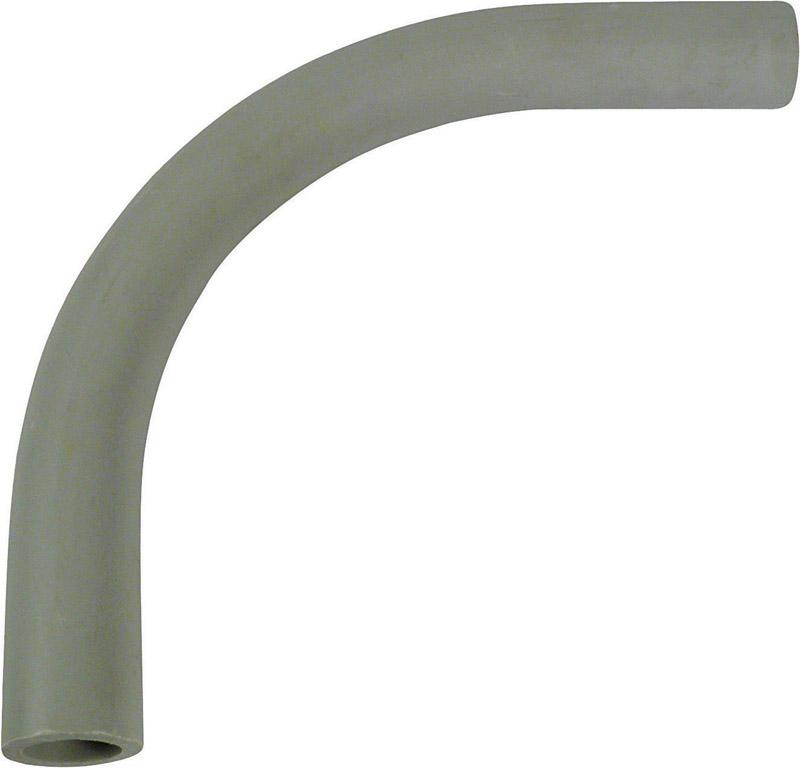 Conduit Fitting 90 Deg Elbow, 3 in, Glue, PVC, PVC Coated