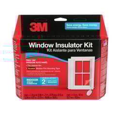 3M Indoor Window Film Insulator Kit 36 in. L X 60 in. W 2 pk