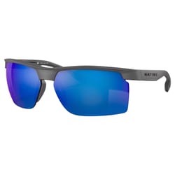 Native Ridge-Runner Sunglasses Unisex Matte Granite Frame Blue Lens Polarized Blue Light Blocking