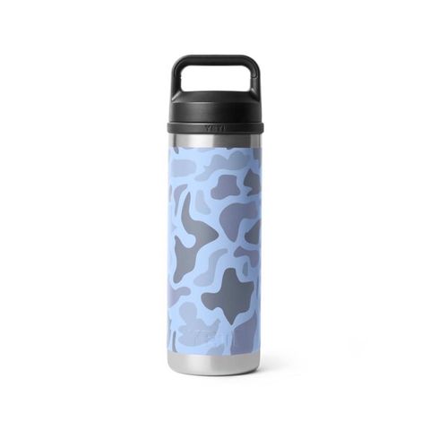 YETI イエティ RAMBLER 18oz BOTTLE ボトル ブルーカモ YETI Rambler 18 oz Blue Camo BPA Free Bottle with Chug Cap Mfr