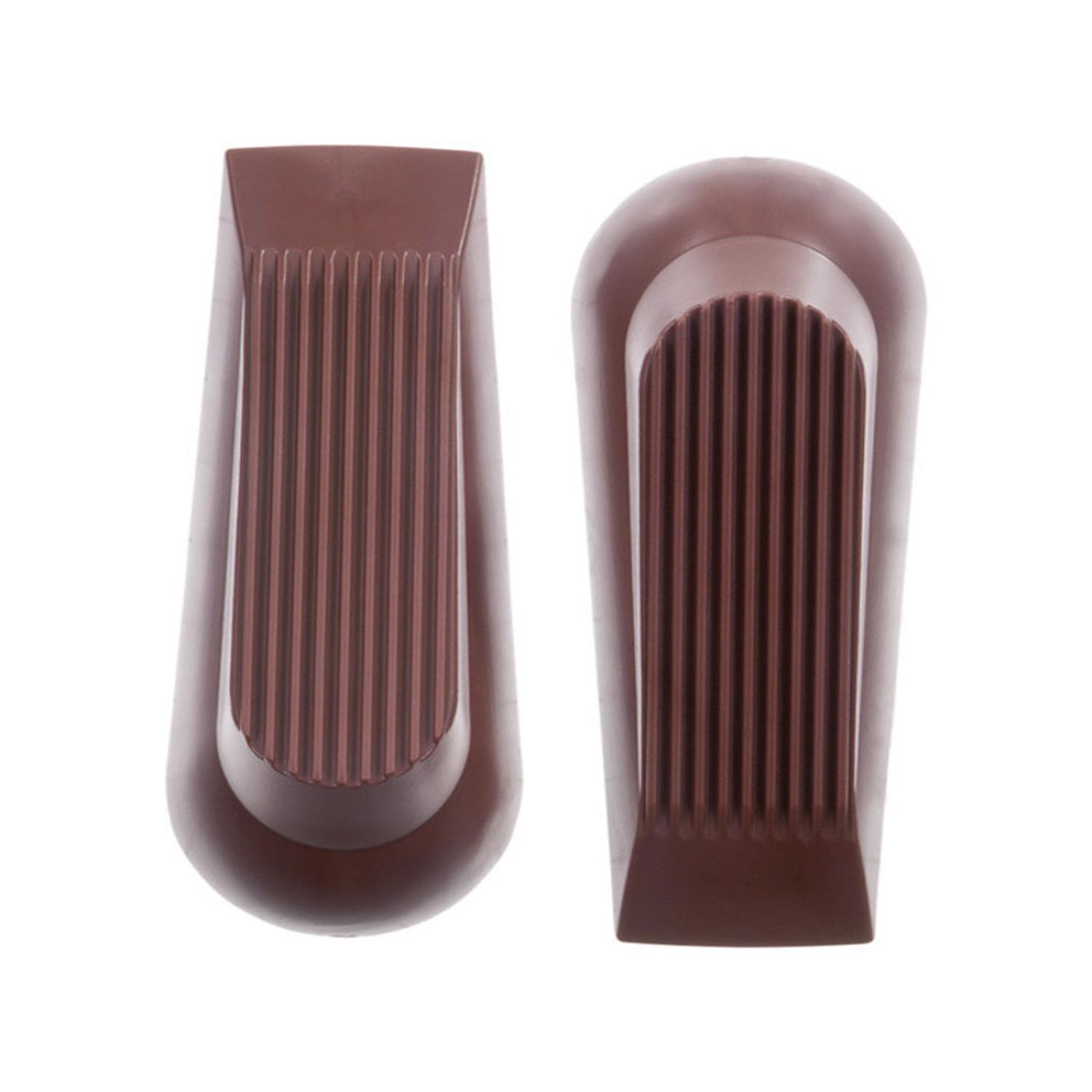 Ace 5 in. L Rubber Brown Wedge Door Stop Mounts to floor 0 in. Mfr