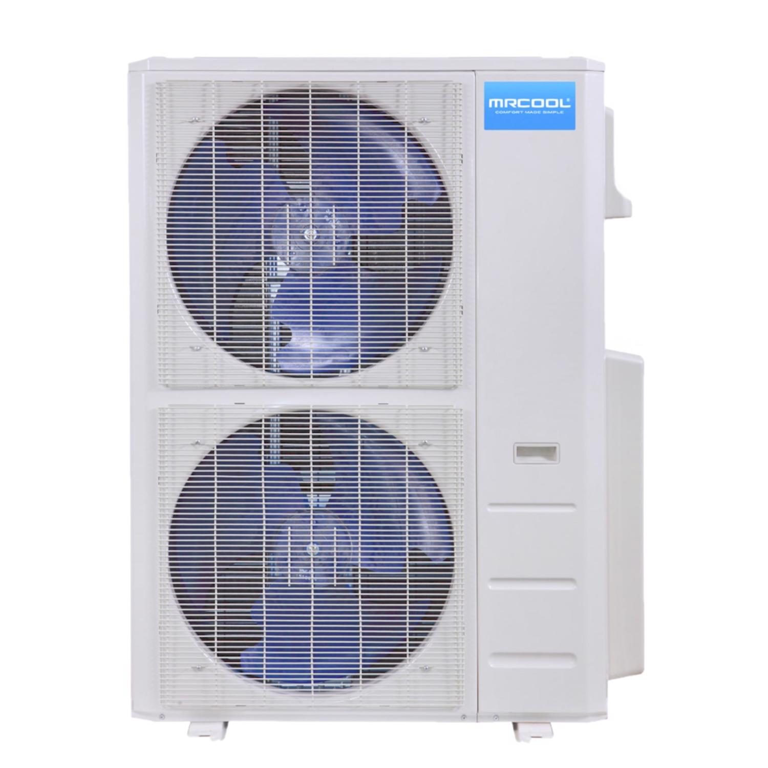 DIY-MULTI6-48HP230D-O 48K BTU DIY 5th Generation 6 Zone Multi-Zone Mini-Split Condenser - 230V, White