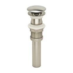 DecoDrain 1-1/4 in. D Plastic Push Pop-Up Drain