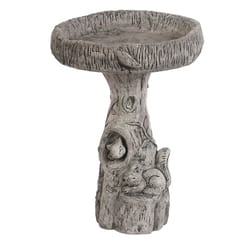 Athens Stonecasting Concrete 26 in. Bird Bath