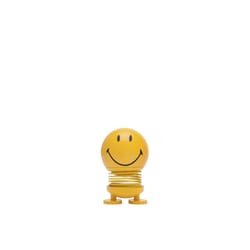 Hoptimist Smiley Decorative Figurine ABS Plastic/Steel 1 pk