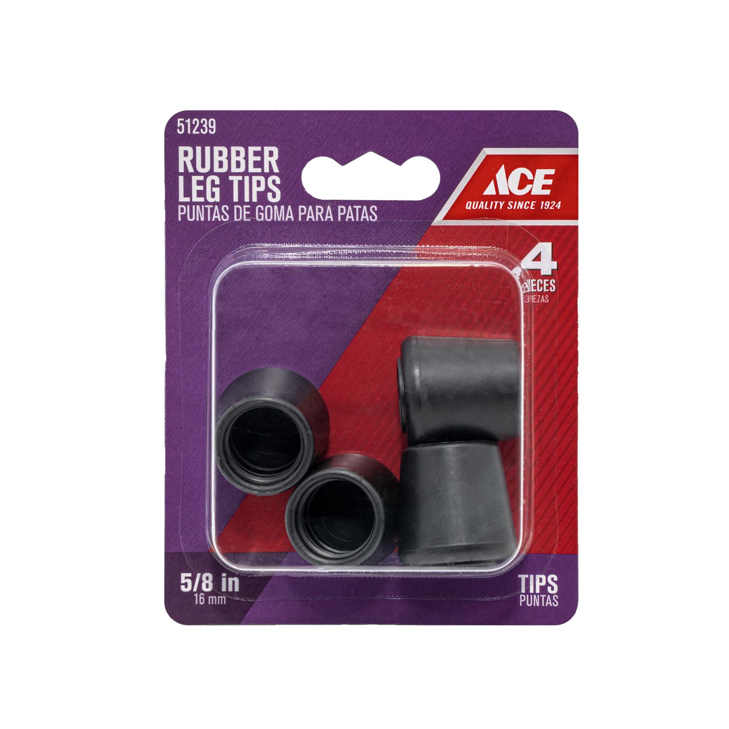 4-Pack Chair And Table Leg Slides - Fits 1/2 Inch ID, Up To 5/8 Inch OD Tube