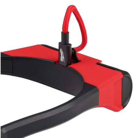 Milwaukee 400 lm Black/Red LED Rechargeable Neck Light Mfr# 2117
