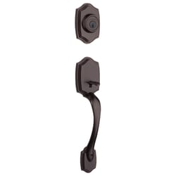 Kwikset SmartKey Belleview Venetian Bronze Handleset