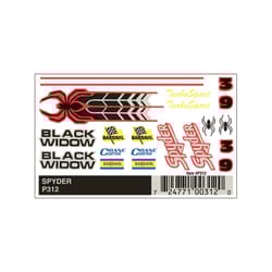 PineCar Dry Transfer Decal Multicolored