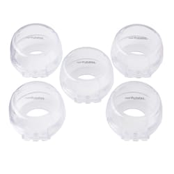 North States Toddleroo Clear Plastic Appliance Knob Cover 5 pk