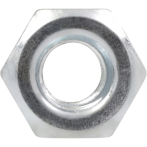 HILLMAN 1/4-20 in. Zinc-Plated Steel USS Nylon Lock Nut 100 pk Mfr