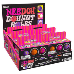 Needoh Dohnut Holes Squishy Toy Assorted 6 pc
