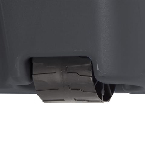 Sterilite 45 gal Gray Storage Tote w/Wheels 18.62 in. H X 36.12 in