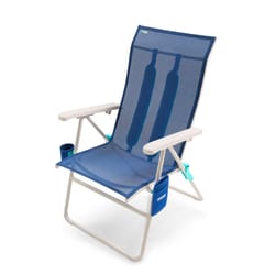 Shibumi 4-Position Blue Hi-Back Folding Chair