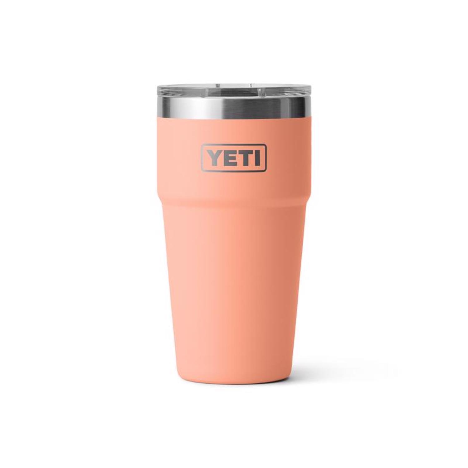 YETI Rambler 20 oz Power Pink BPA Free Stackable Tumbler with
