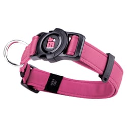 MyFamily Memopet Pink Adjustable Polyester Dog Collar Medium