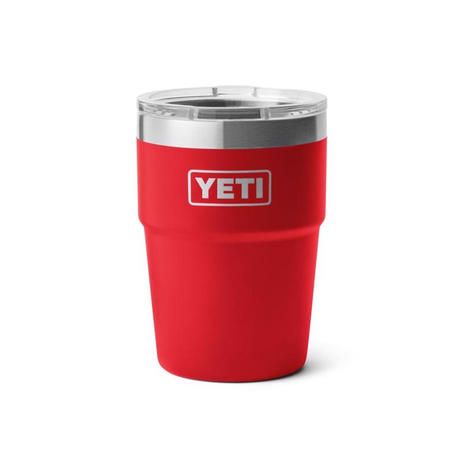 Photos - Other Accessories Yeti Rambler 16 oz Rescue Red BPA Free Stackable Tumbler with MagSlider Lid 21071502957 